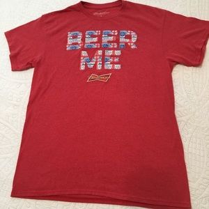 Unisex Budweiser Beer Me T-Shirt